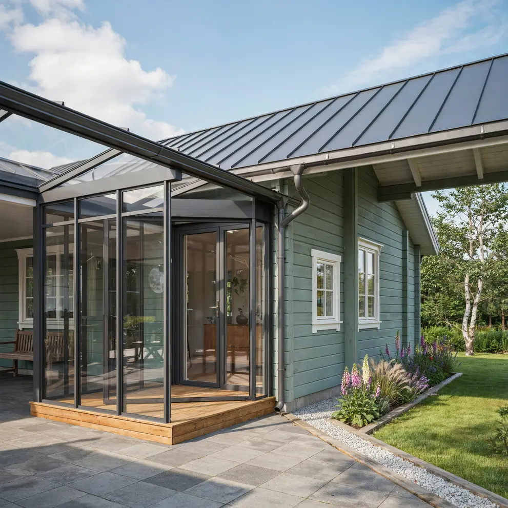 bygga uterum inglasad veranda sundbyberg stockholm